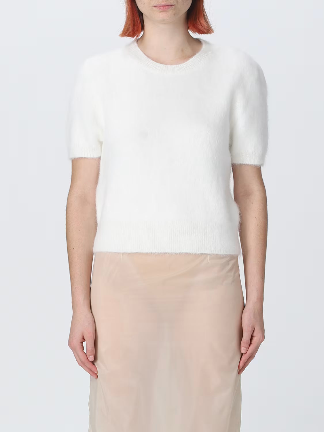 FW2023 Runway Knit Top White