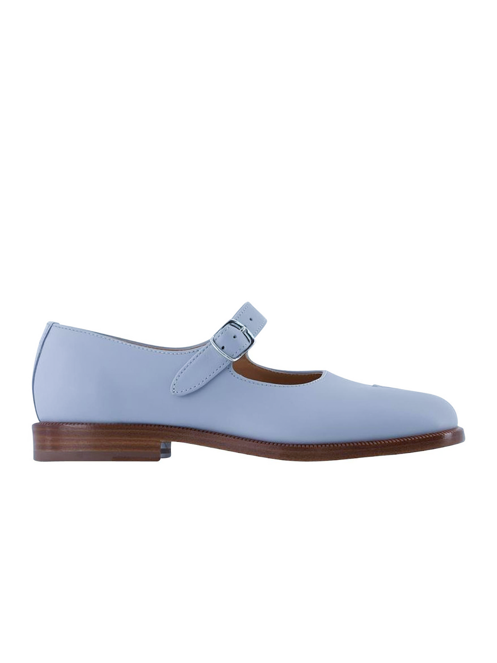 Tabi Mary Jane Chasseurs Blue / Brown