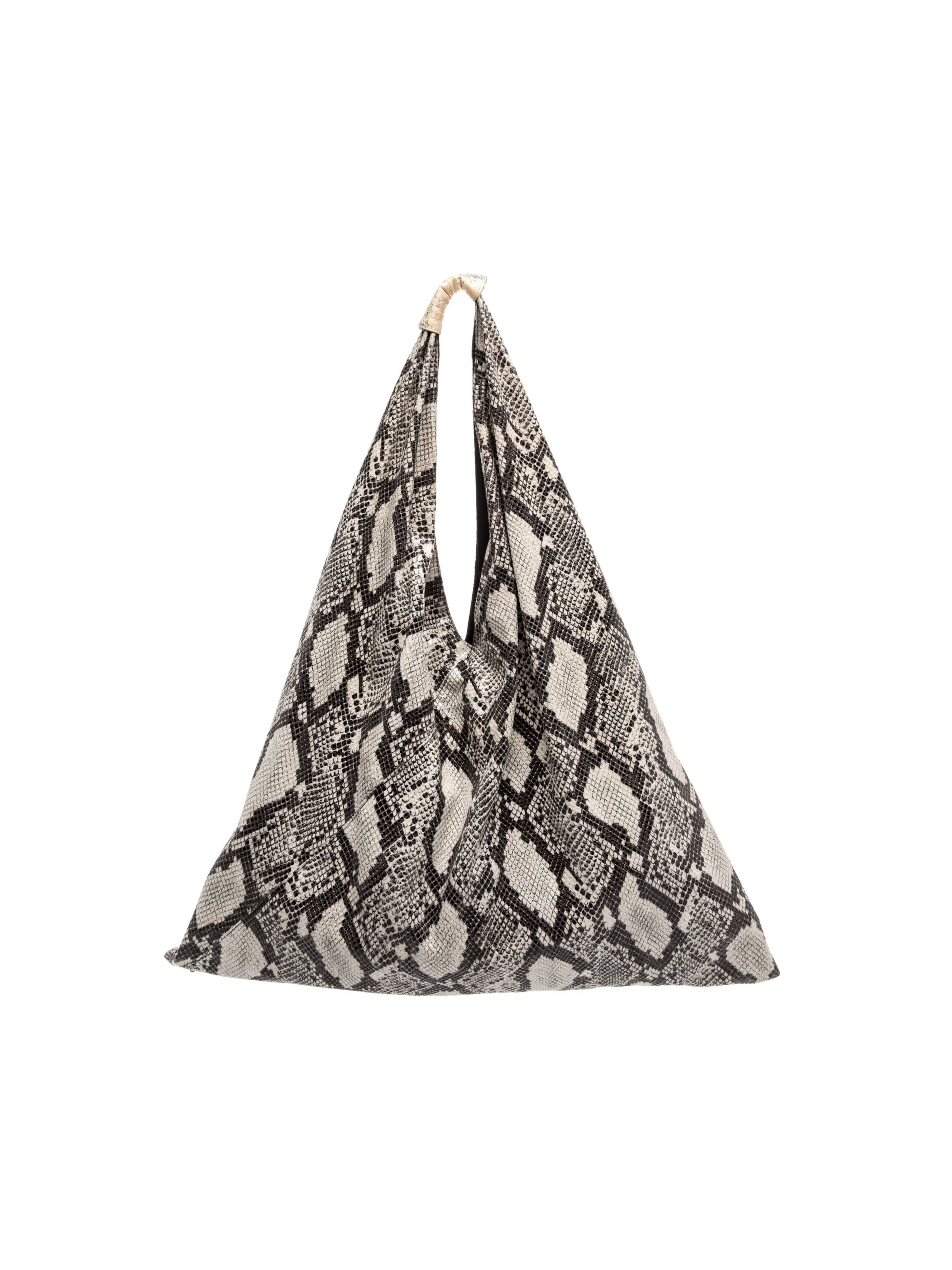 MM6 Japanese Classic Handbag Python