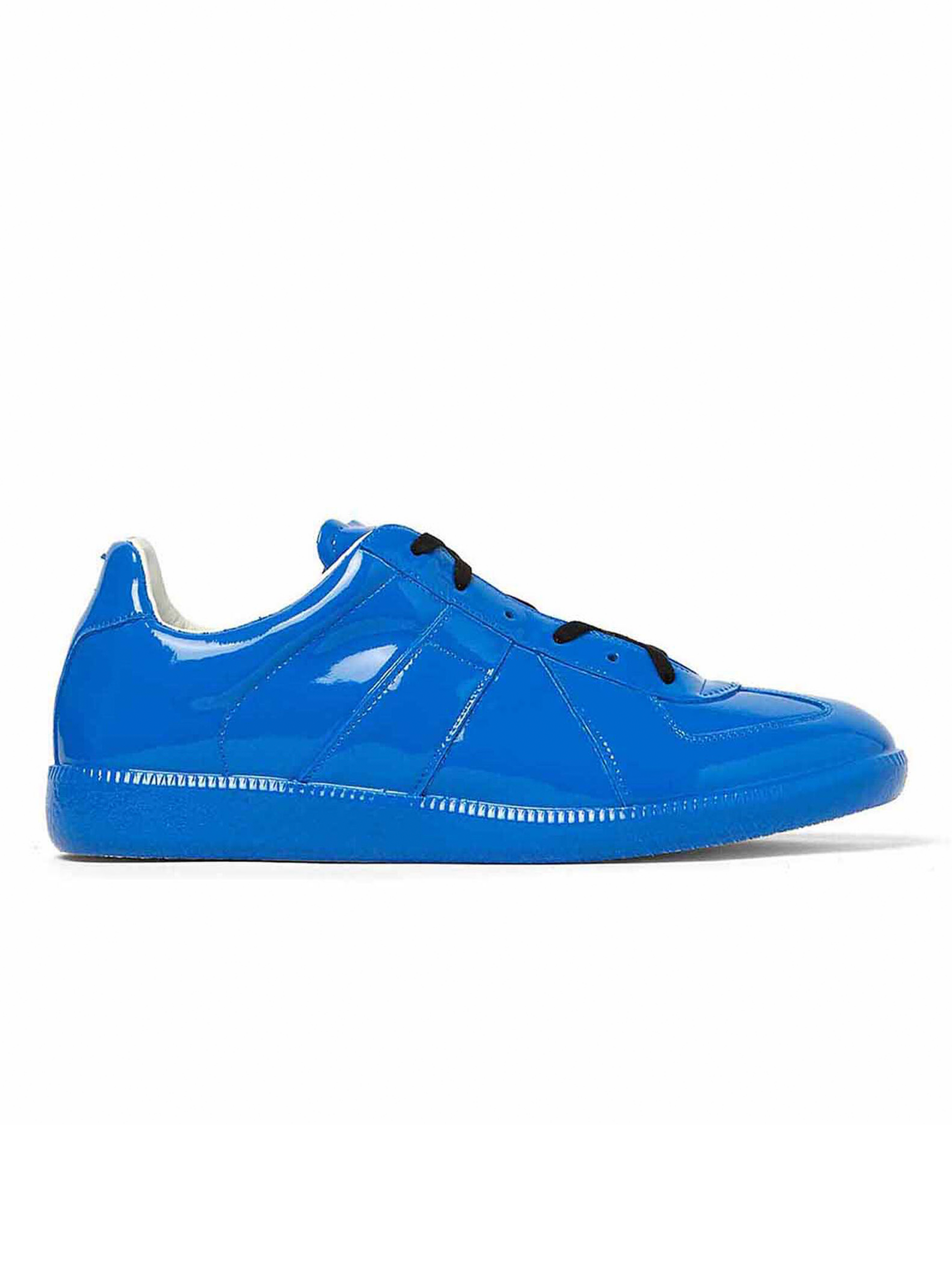 REPLICA GAT Low-Top Sneakers Blue Rubber