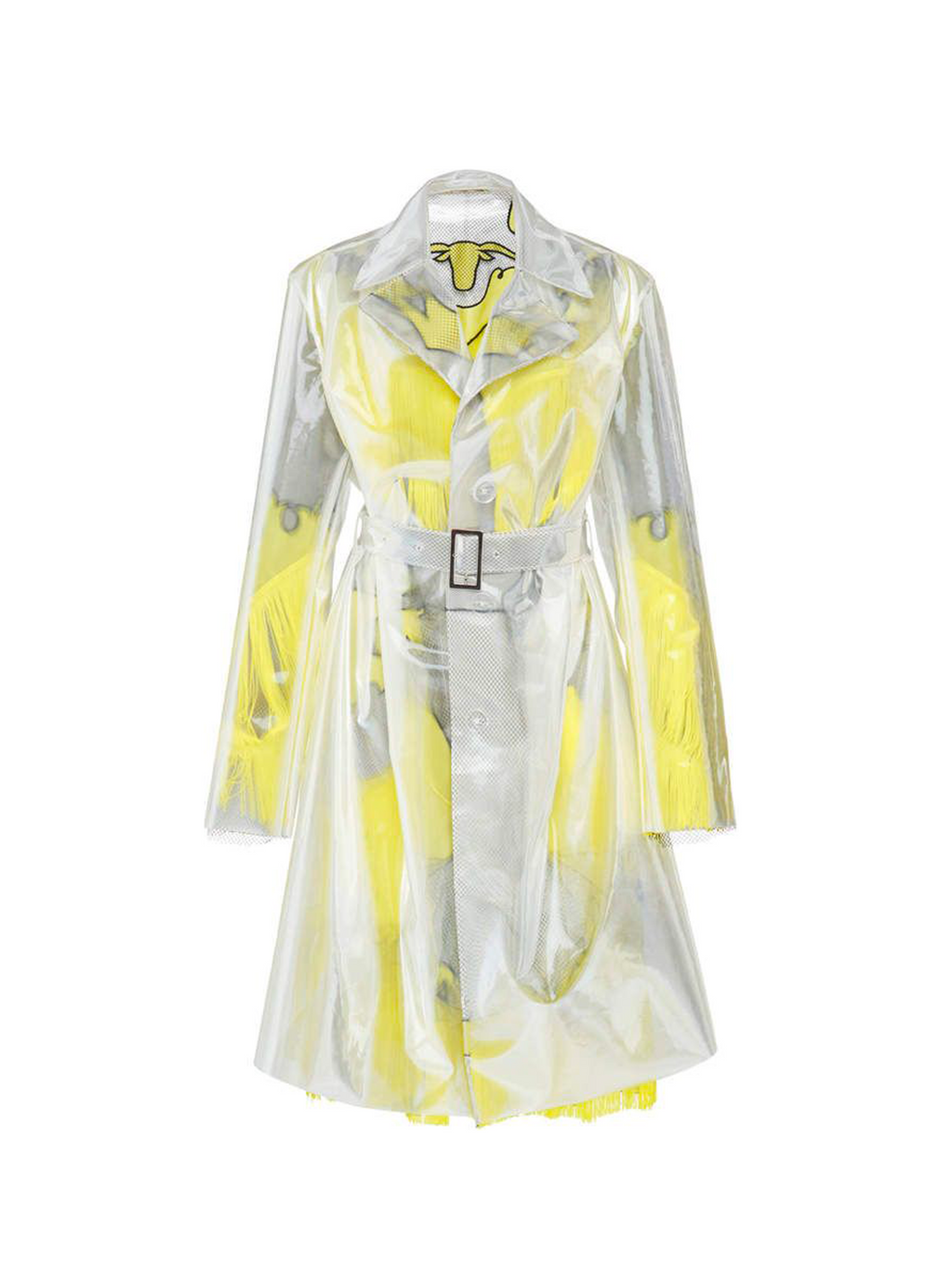 FW2018 Runway Transparent Trenchcoat