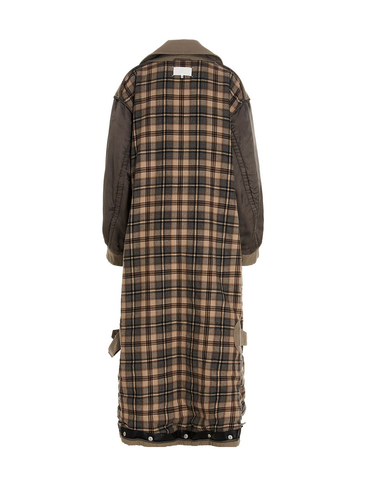 SS2021 Runway Reversible Deconstructed Military Trench Olive Green